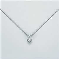 Collana Miluna Donna COLLIER PUNTO LUCE in Oro bianco Diamante CLD5065-019G7